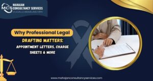 Read more about the article Why Professional Legal Drafting Matters: Appointment Letters, Charge Sheets & More