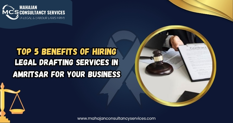 You are currently viewing Top 5 Benefits of Hiring Legal Drafting Services in Amritsar for Your Business